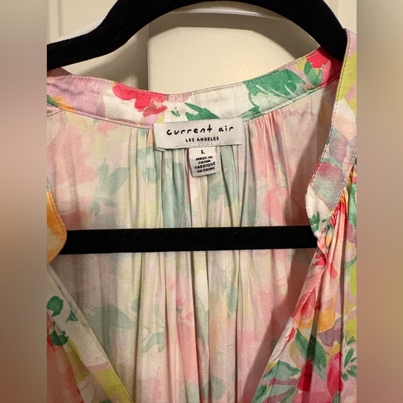 Current Air Multicolor Floral Dress size L - Picture 7 of 7